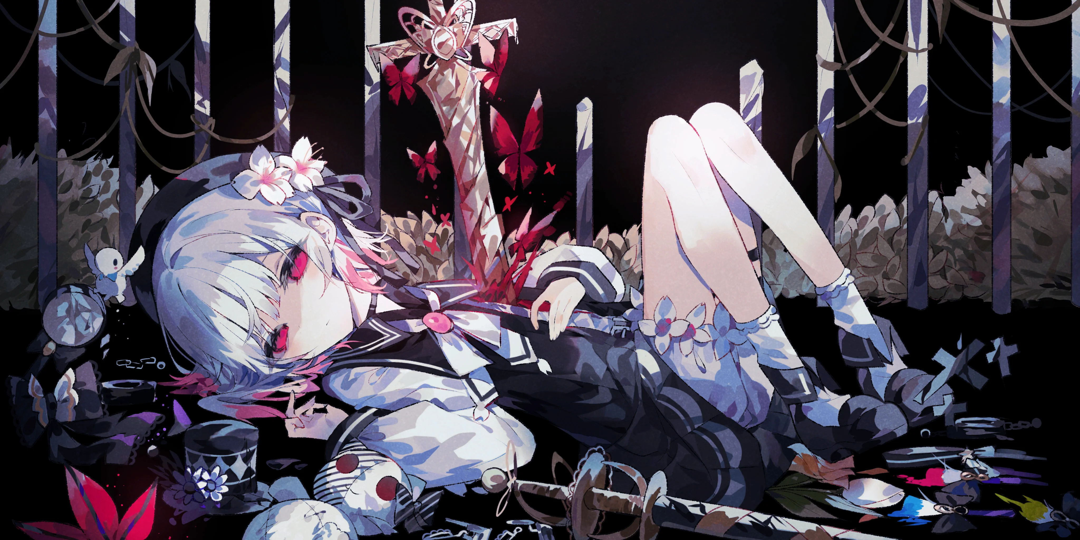 Desktop background image of the blog